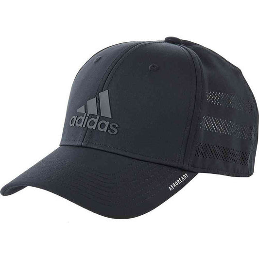 Adidas Men's Gameday III Stretch-Fit Hat – Black/White (Size S/M)