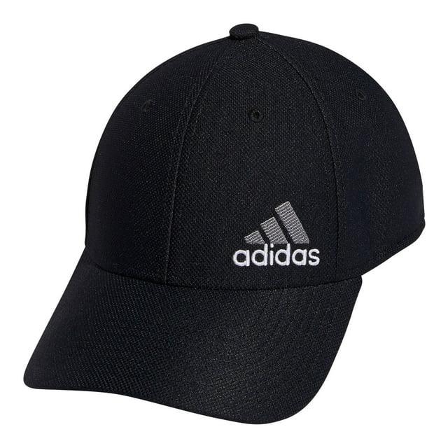Adidas Men's Release 3 Stretch Fit Hat – Black/White (Size S/M) - Exotic Pro