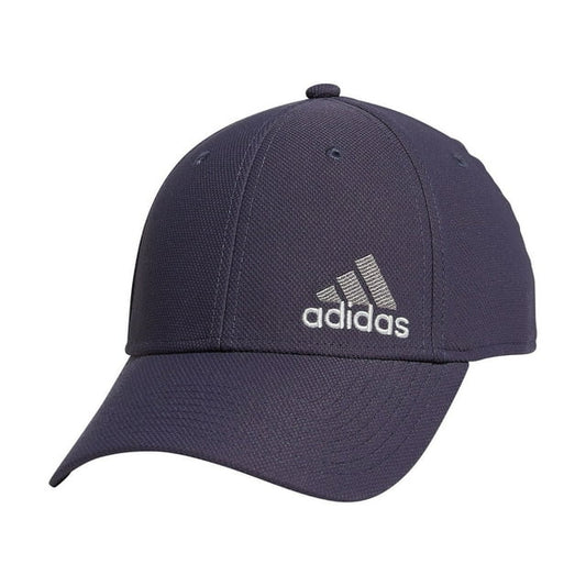 Adidas Men's Release 3 Stretch-Fit Hat – Shadow Navy/Clear Gray (S/M)