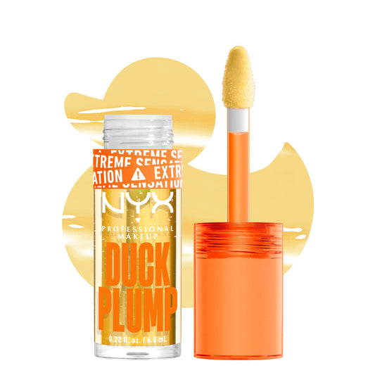 NYX Duck Plump Lip Gloss - Clearly Spicy | Plumping Clear Gloss - Exotic Pro