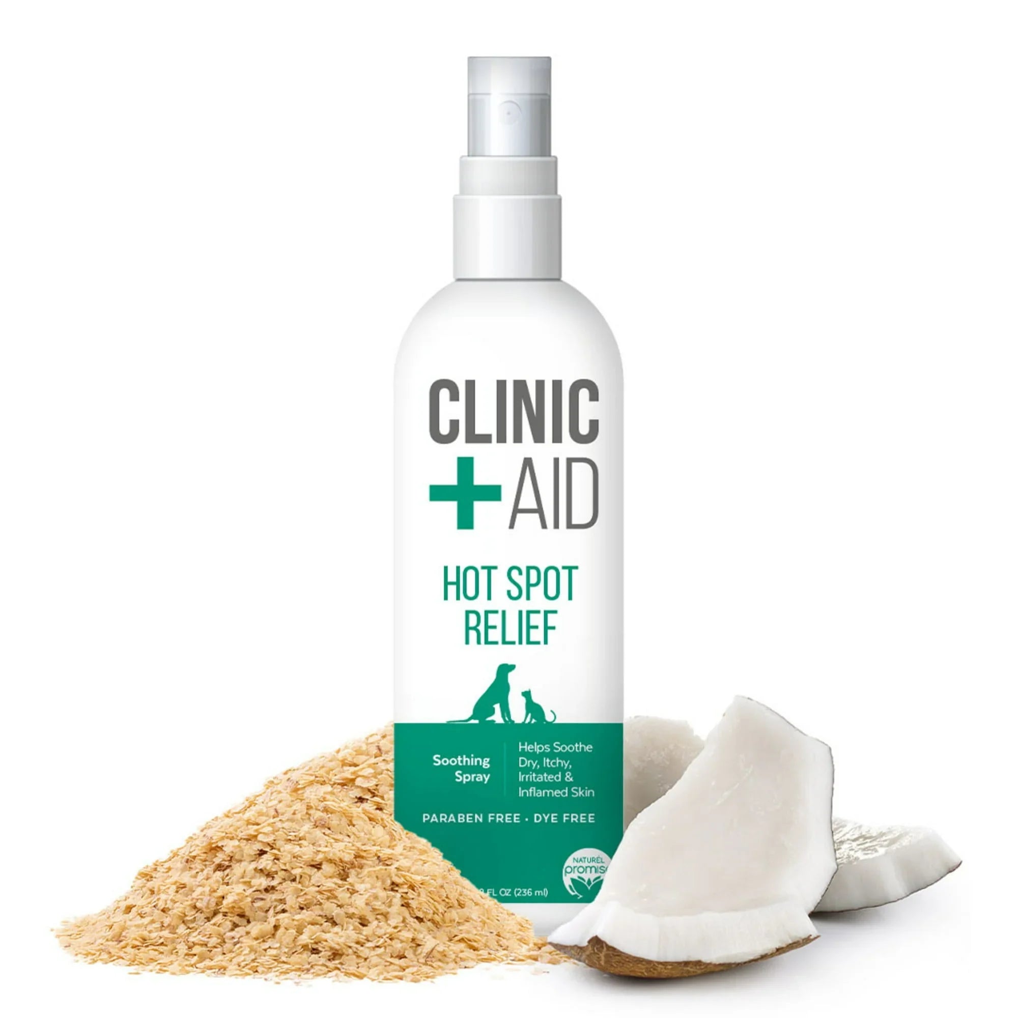 Naturel Promise Clinic Aid Hot Spot Itch Relief Spray for Pets – 8oz - Exotic Pro