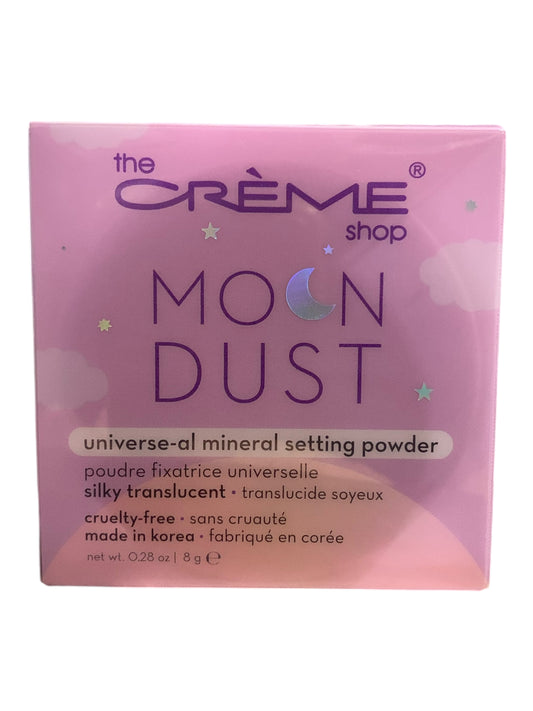 The Crème Creme Shop MOONDUST Universal Setting Powder Translucent 0.28 oz New