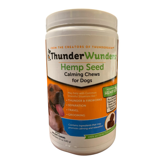 ThunderWunders Hemp Calming Chews for Dogs, 180 ct (19 oz)