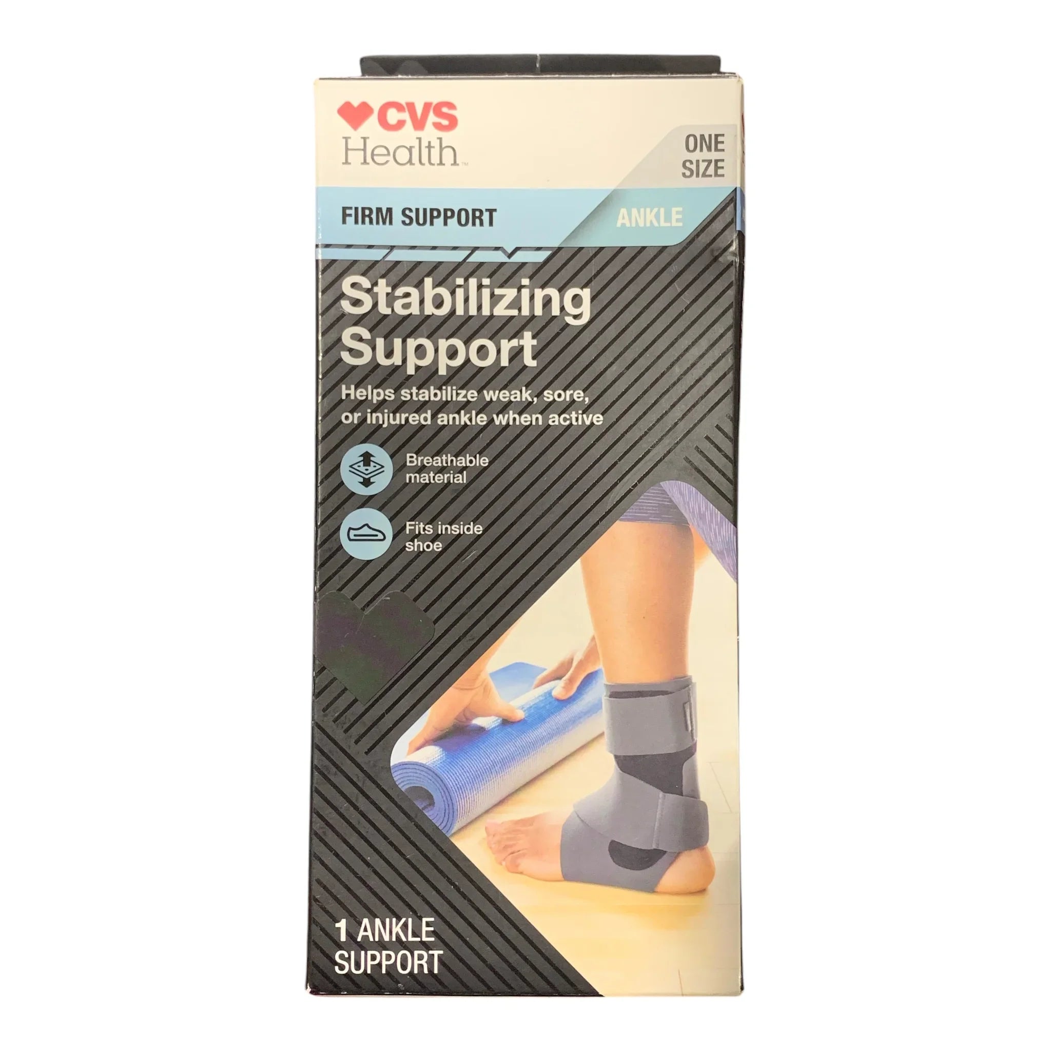 CVS Adjustable Breathable Ankle Support - One Size, Unisex - Exotic Pro