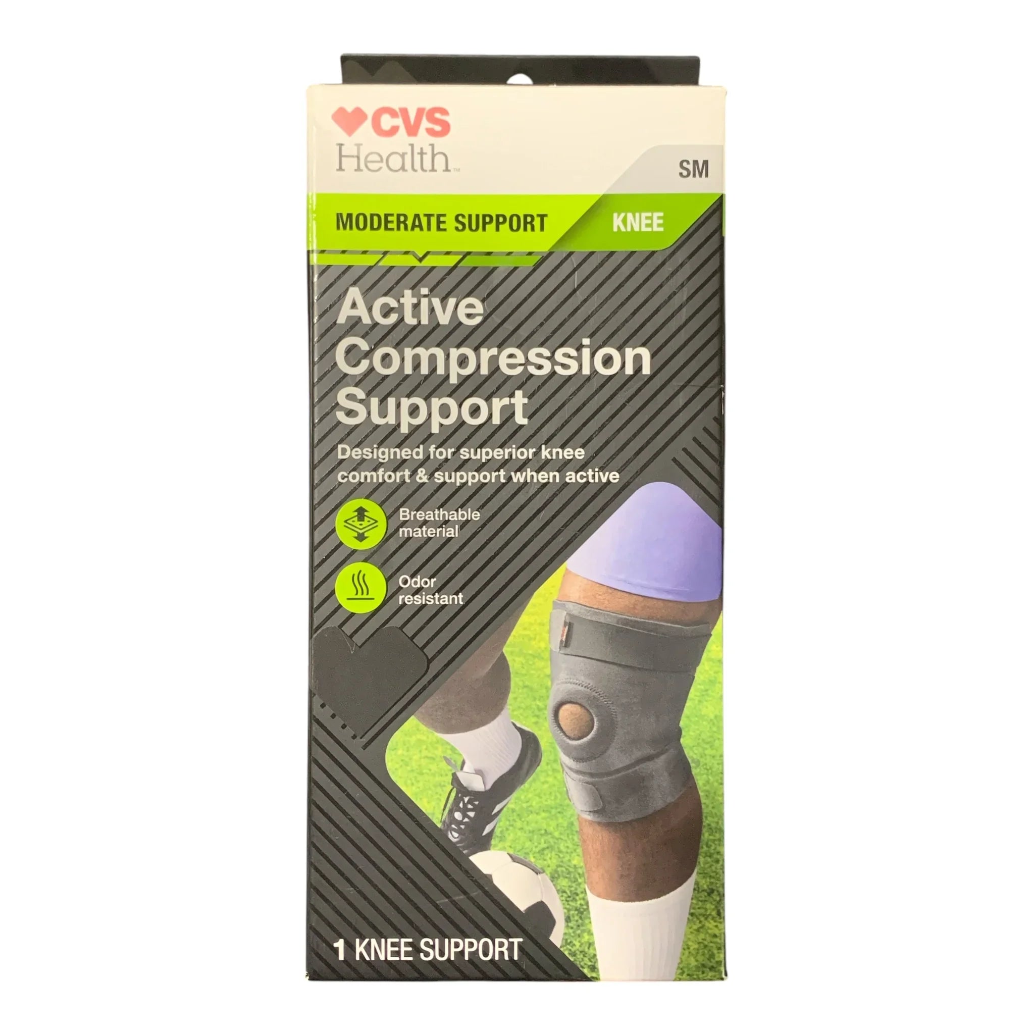 CVS Health Active Compression Knee Support - Small (SM) - Exotic Pro