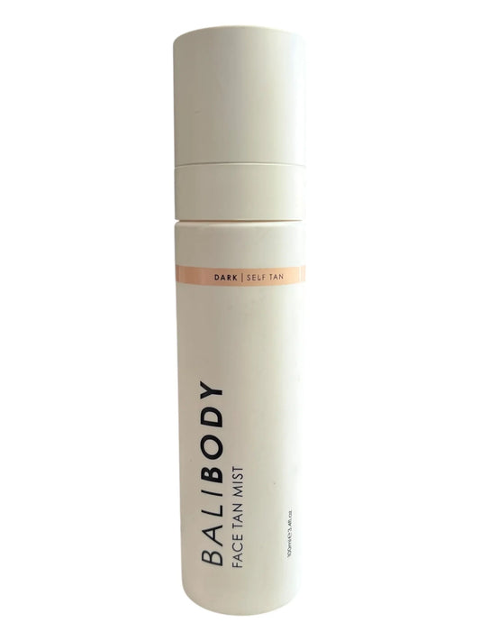 Bali Body Dark Face Tan Mist 3.4oz (100mL) – Natural Self Tanning Spray - Exotic Pro