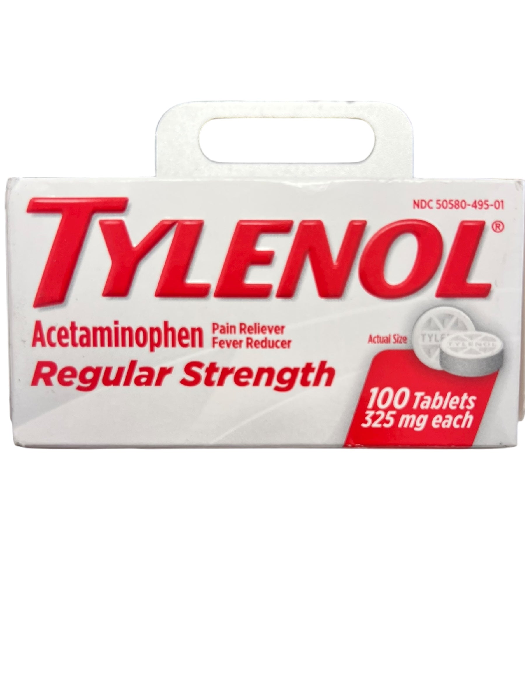 Tylenol Regular Strength 325mg Acetaminophen Tablets – 100 Count - Exotic Pro