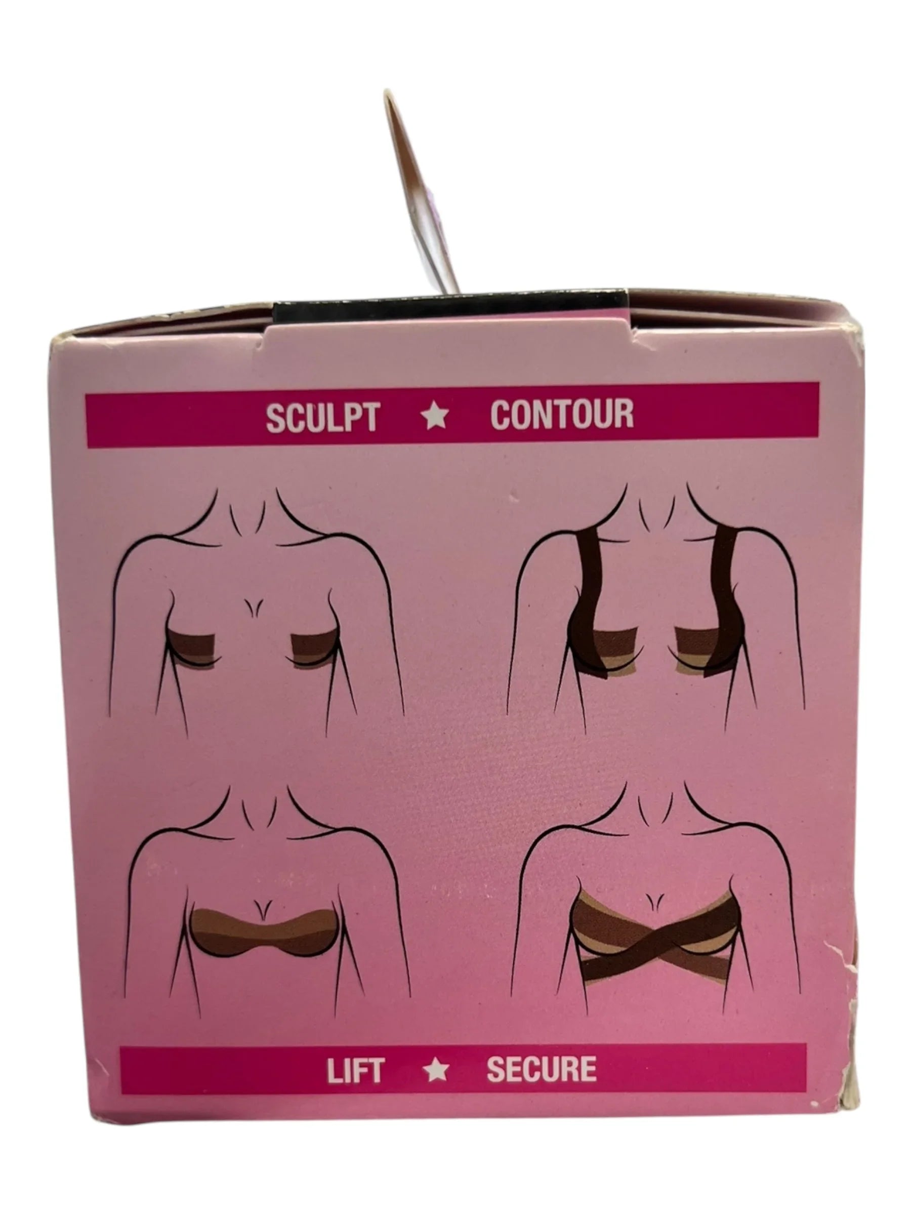 Hollywood Fashion Secrets Body Contour Tape - Dark Skin, 1 Roll (197x1) - Exotic Pro