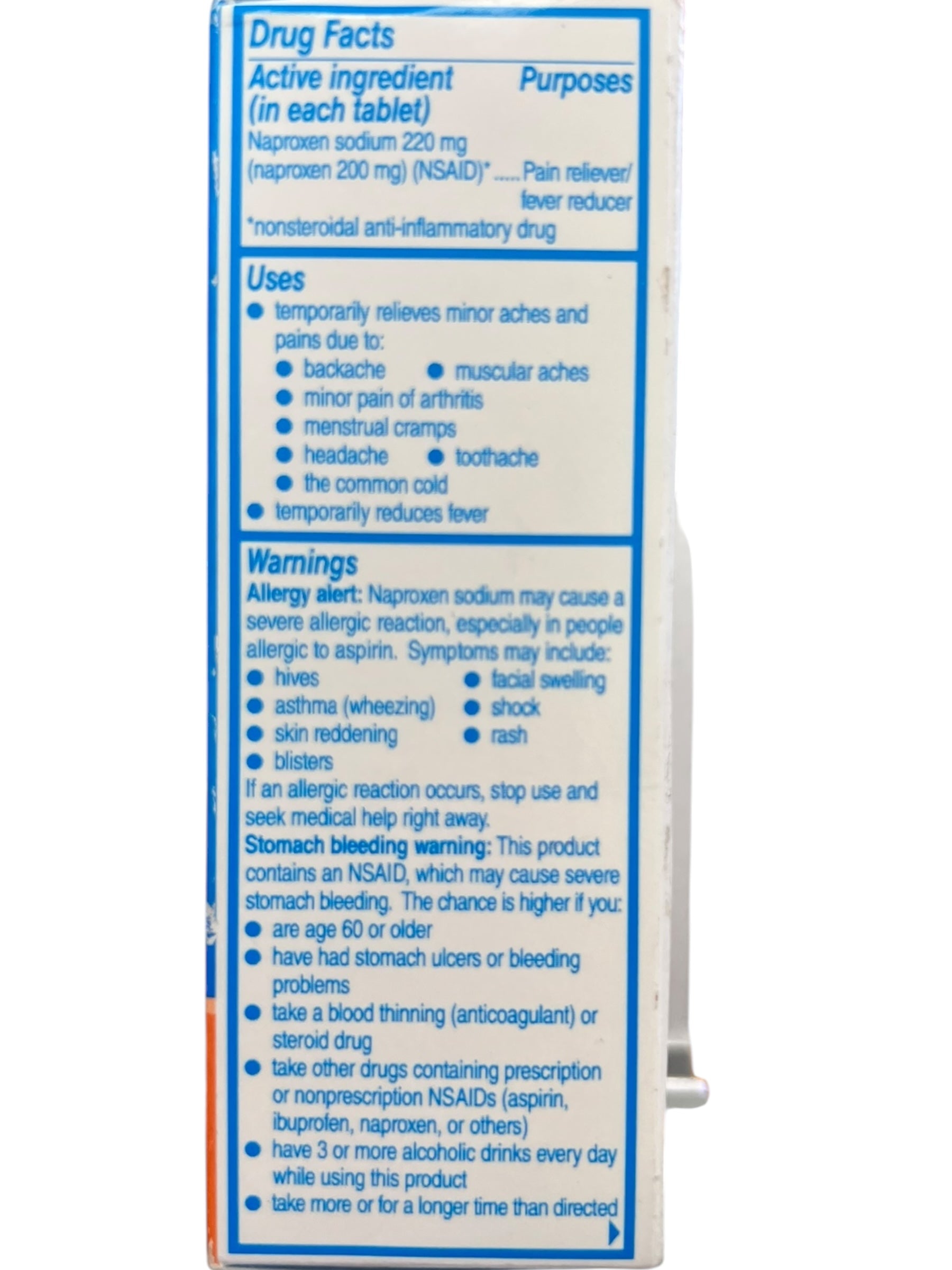 Aleve Back & Muscle Pain Relief Naproxen Sodium Tablets – 90 Count - Exotic Pro