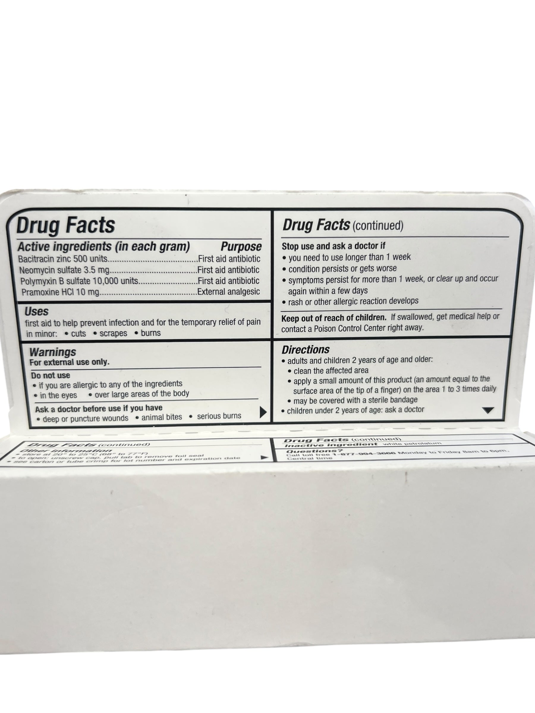 Cicatricure First Aid Antibiotic Ointment 1 oz | Relief for Cuts, Burns & Scars - Exotic Pro