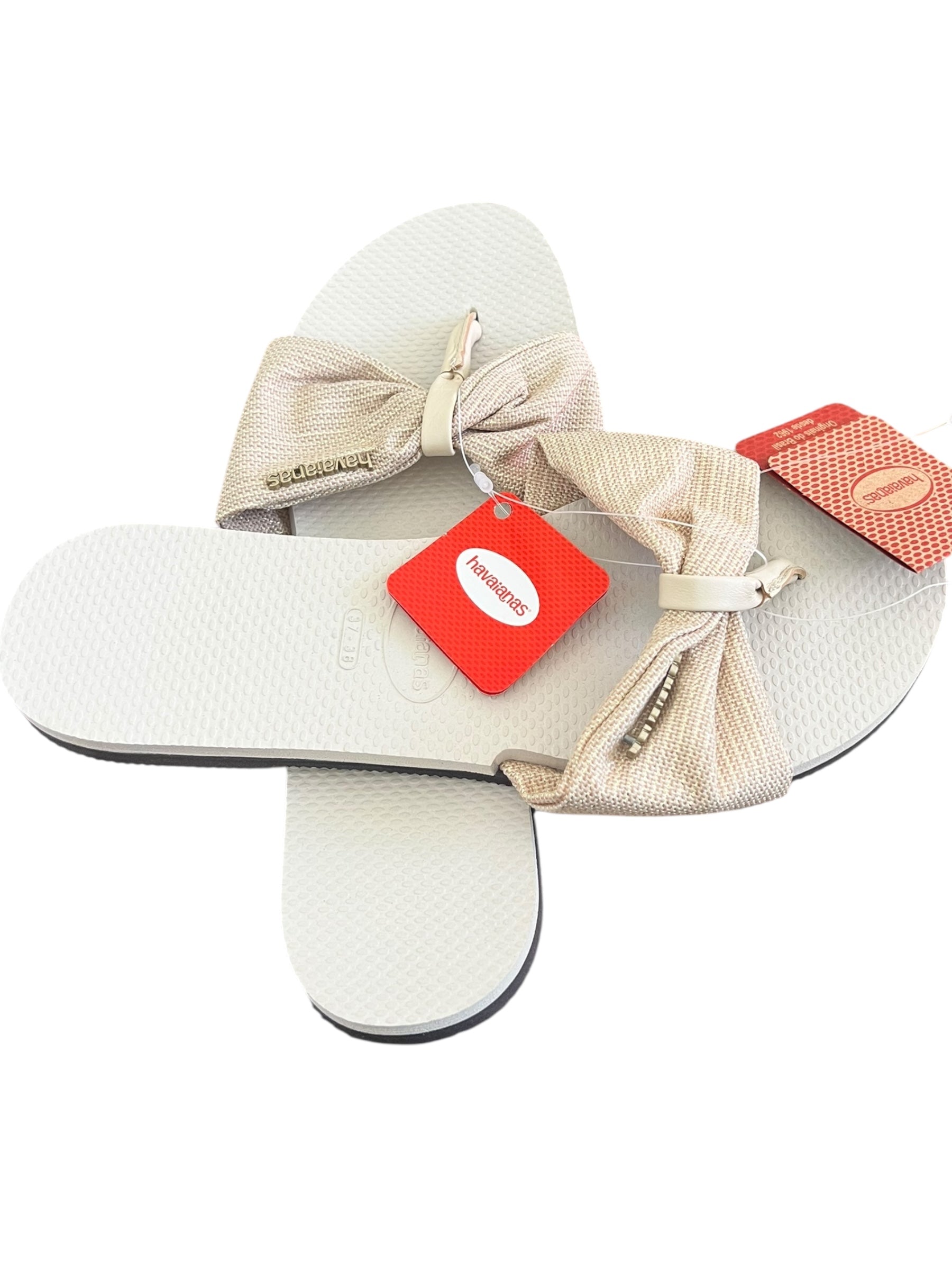 Havaianas Women's You St. Tropez Shine Flip Flops - Size (37/38, USA 7/8, EUR 39/40) - Exotic Pro