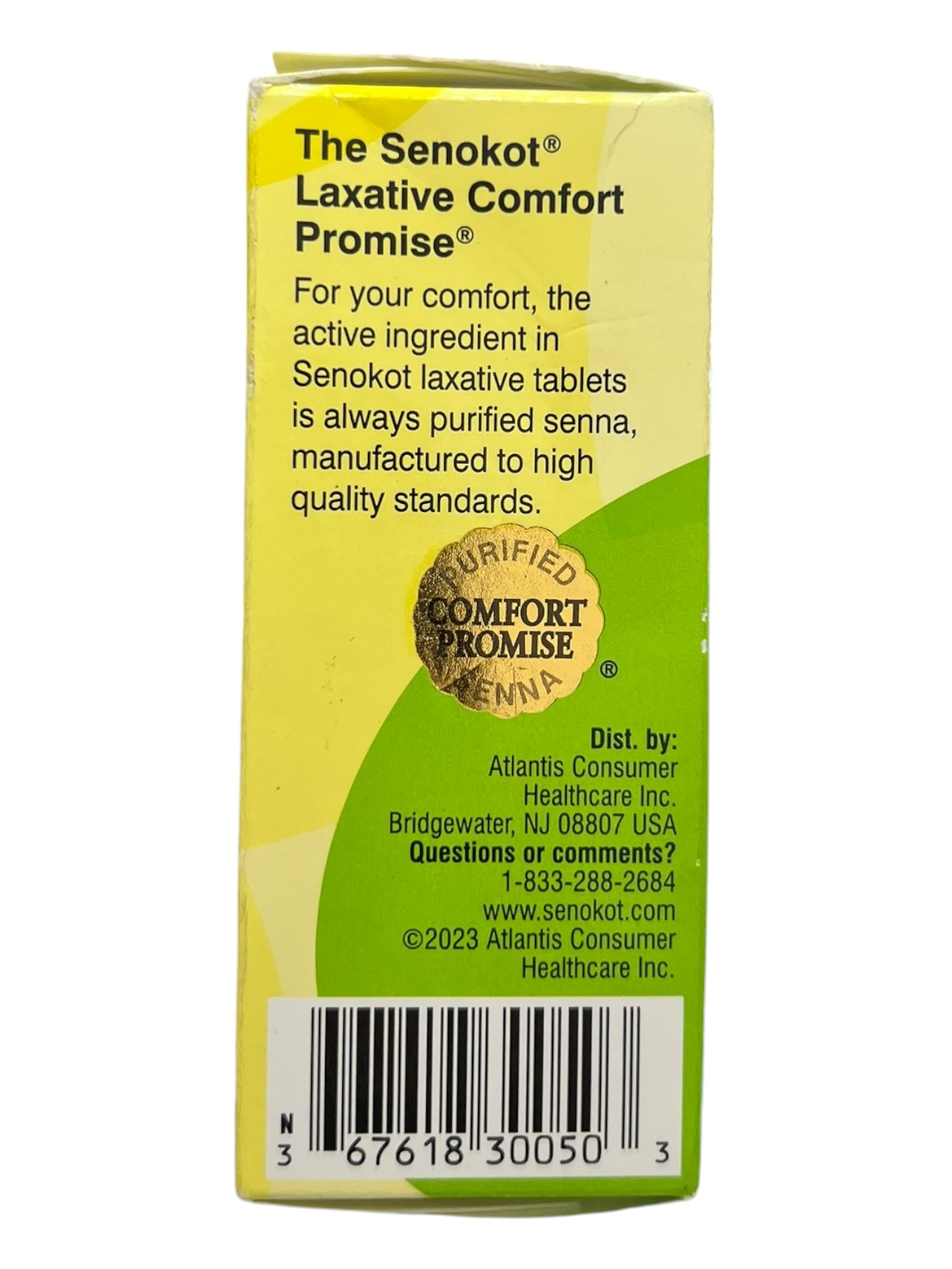 Senokot Natural Laxative – Regular Strength Tablets, 50 Count - Exotic Pro