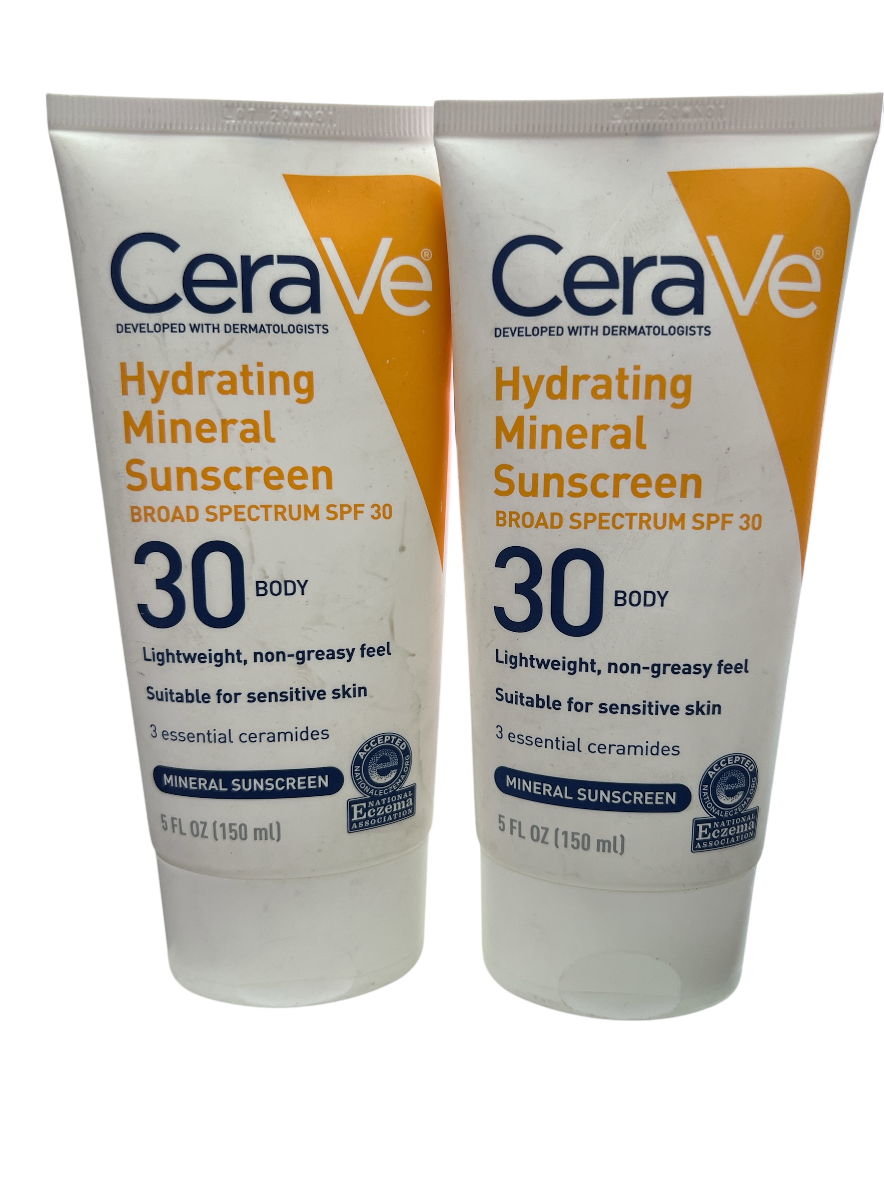 CeraVe Sunscreen Body Lotion SPF 30 5 oz (Lot of 2) - Exotic Pro