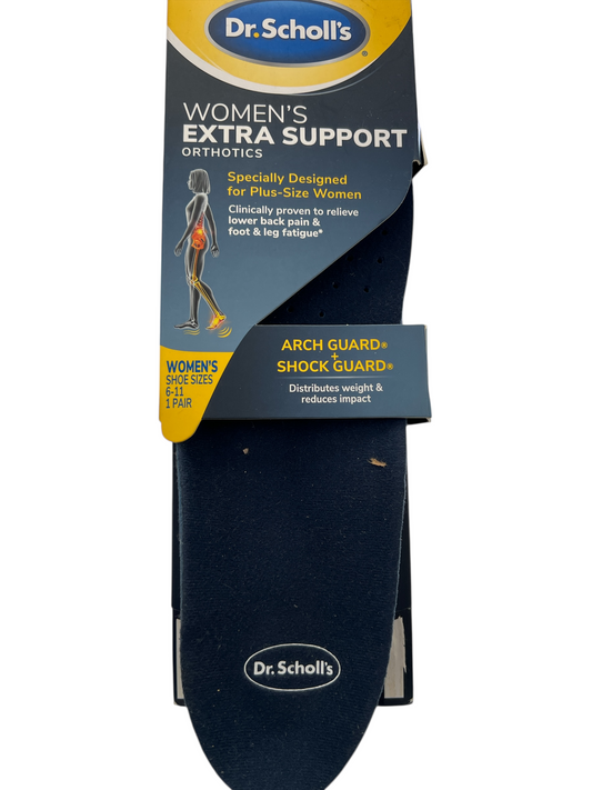 Dr. Scholl's Extra Support Orthotics for Women – Pain Relief, Size 6–11
