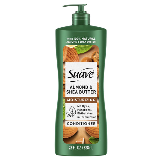 Suave Professionals Moisturizing Conditioner with Almond & Shea Butter, 28 fl oz