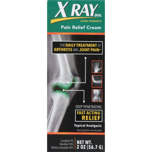 X Ray Dol Ultra Strength Pain Relief Cream for Arthritis & Muscle Pain, 2 oz