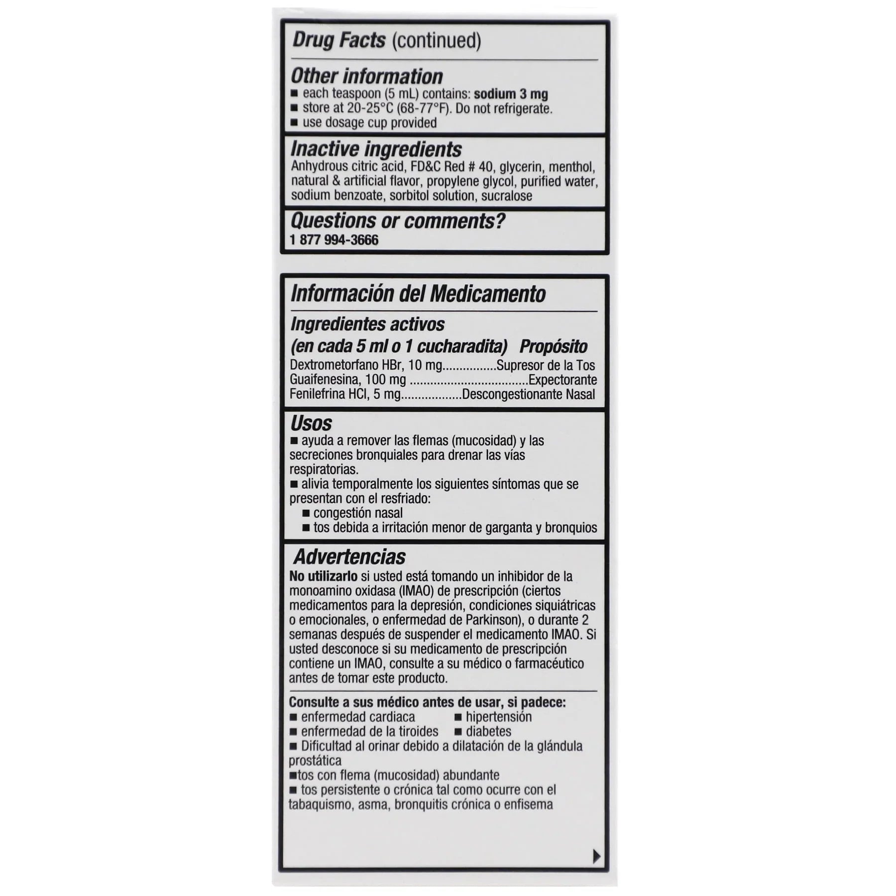 Tukol Cough & Congestion Syrup – Multi-Symptom Cold Relief, 4 fl oz - Exotic Pro