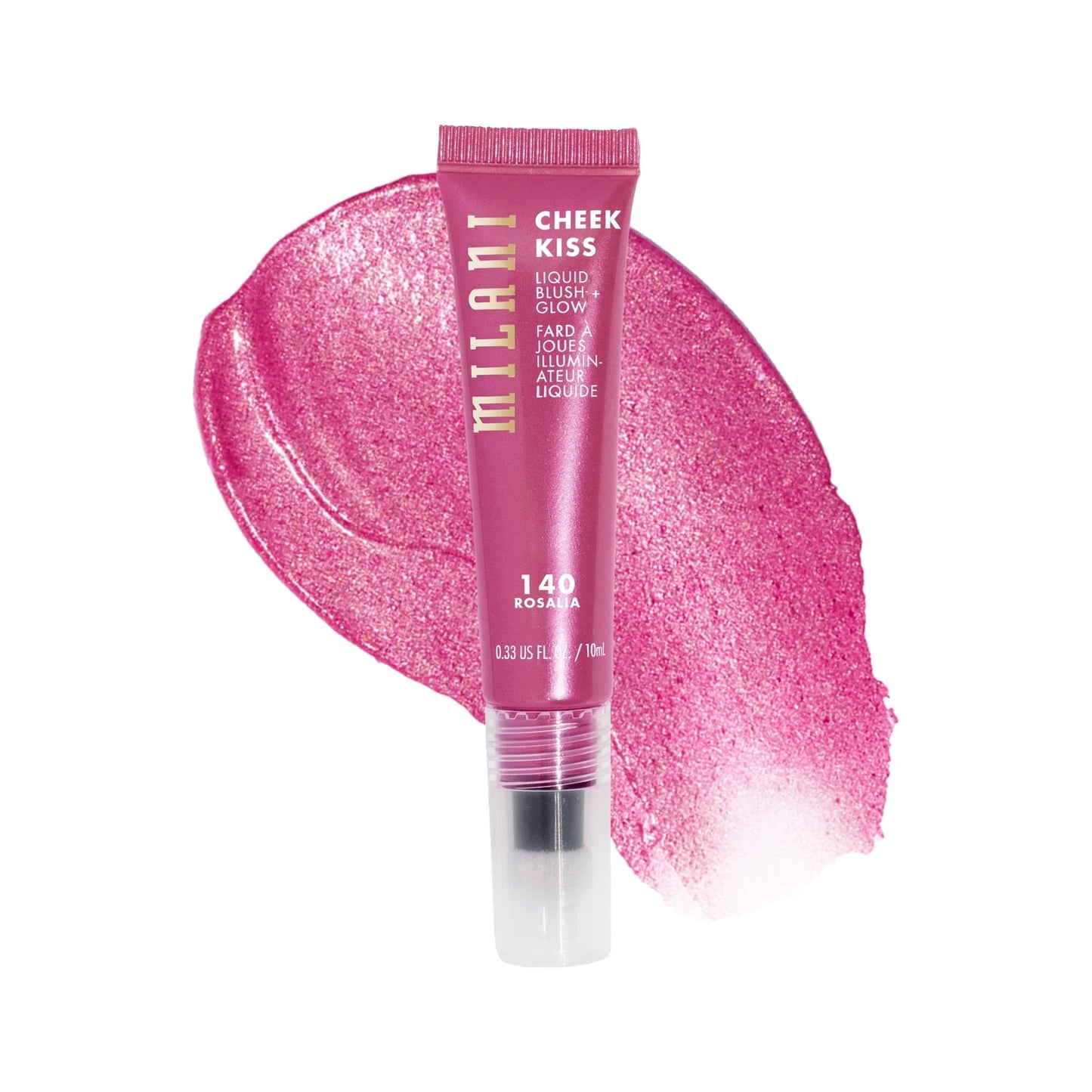 Milani Cheek Kiss Liquid Blush + Glow in Rosalia 140 – 0.33 fl oz