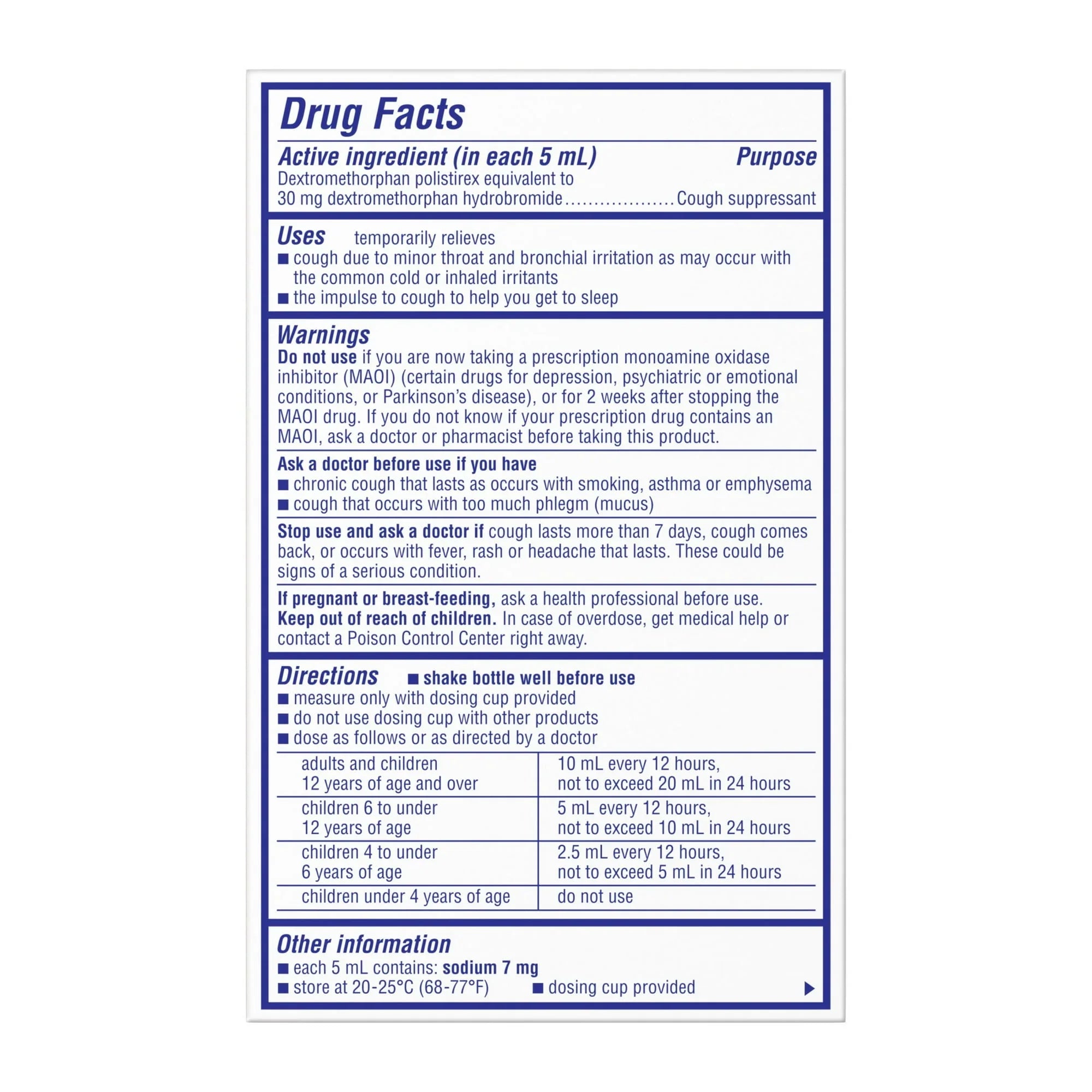 Delsym 12 Hour Cough Relief Liquid – Grape Flavor Cough Suppressant, 3 oz - Exotic Pro