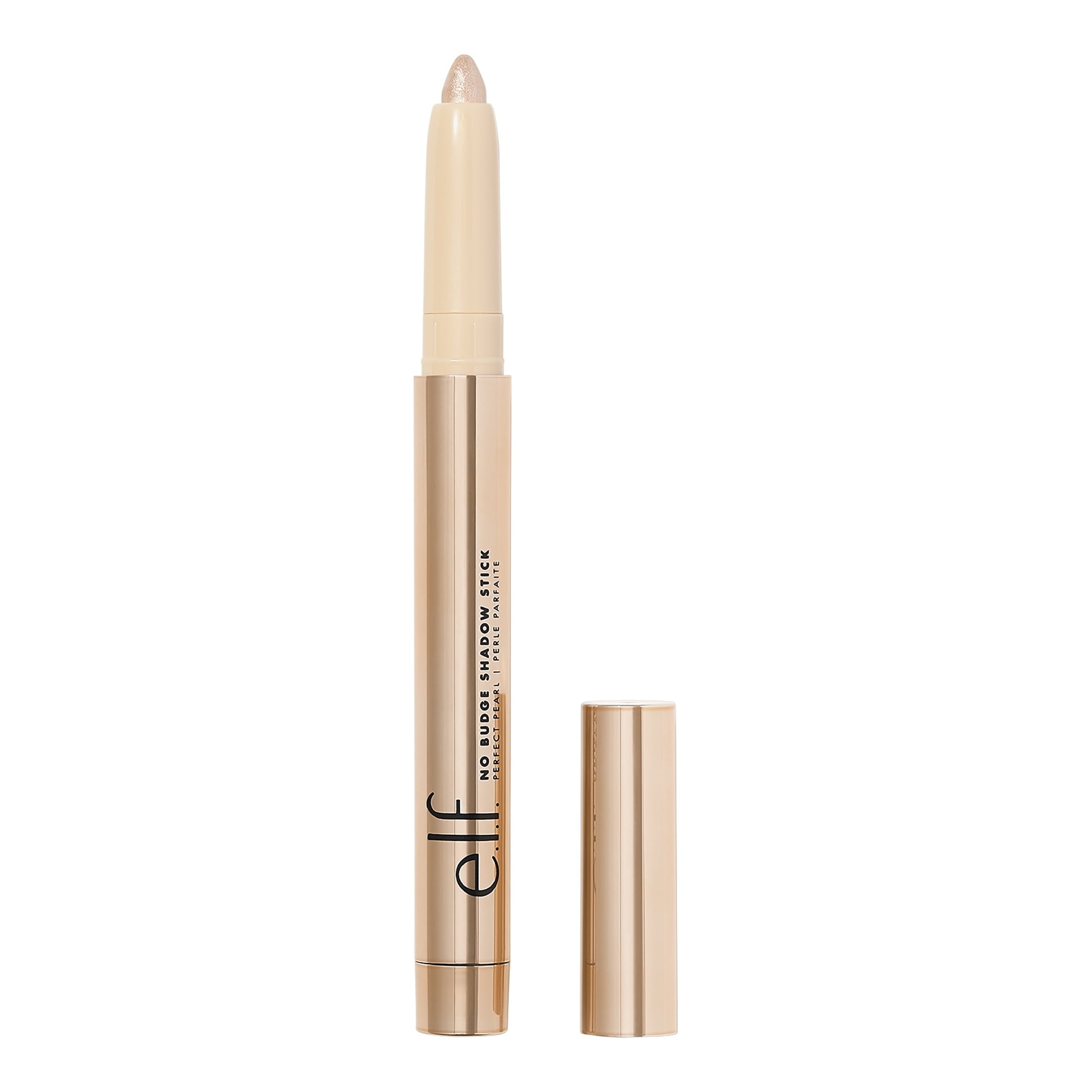 e.l.f. No Budge Shadow Stick – Perfect Pearl Cream Eyeshadow (0.05 oz) - Exotic Pro