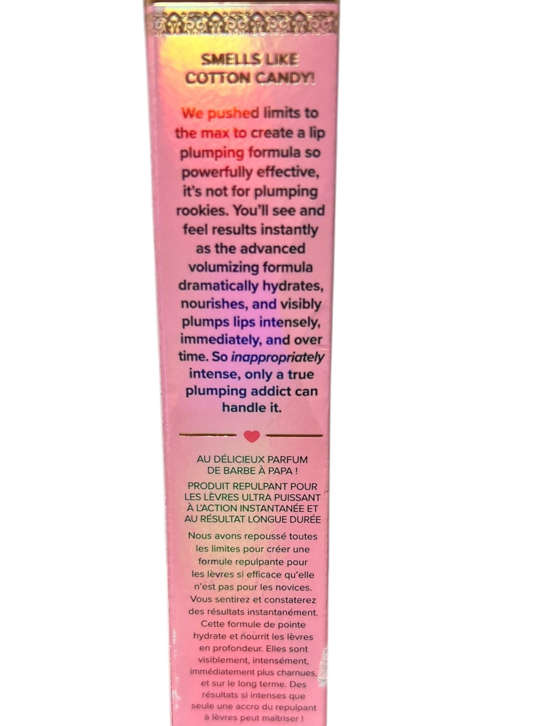 Too Faced Lip Injection Maximum Plump – Cotton Candy Kisses 0.14 oz