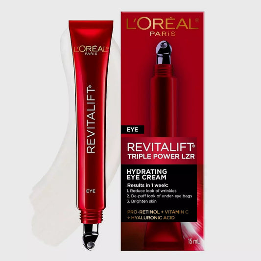 L'Oreal Paris Revitalift Triple Power Anti-Aging Eye Cream | 0.5 fl oz