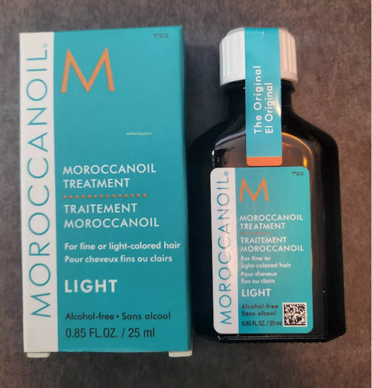 Moroccanoil Treatment Light 0.85 oz / 25 mL - For Fine &amp; Light-Colored Hair