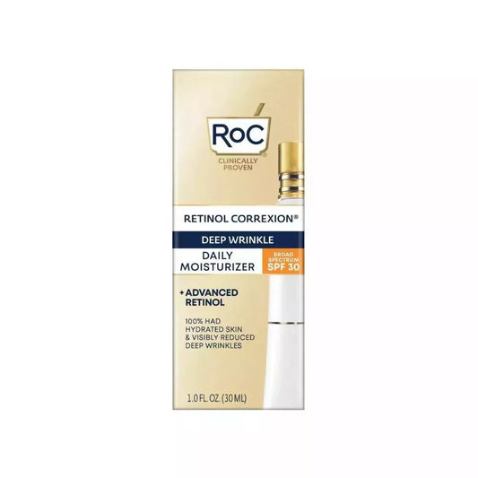 RoC Retinol Correxion Deep Wrinkle Face Moisturizer | SPF 30 | 1 oz