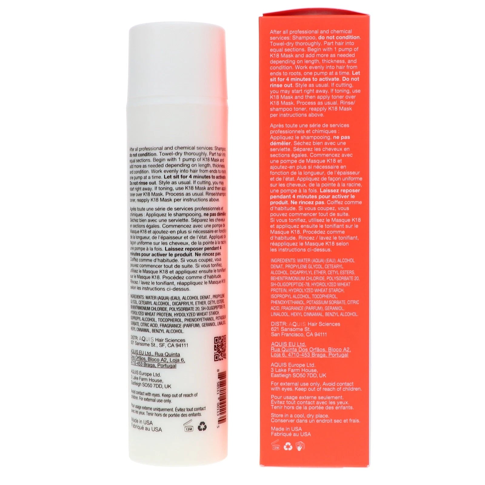 K18 Leave-In Molecular Repair Hair Mask – 5 oz / 150 mL