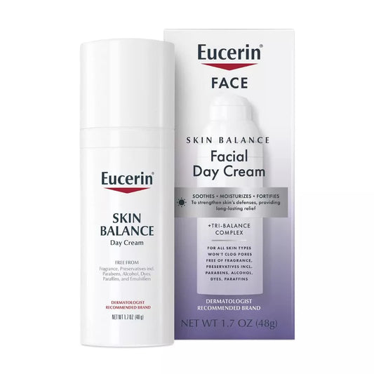 Eucerin Skin Balance Facial Day Cream with Tri-Balance Complex - 1.7 oz / 48 g