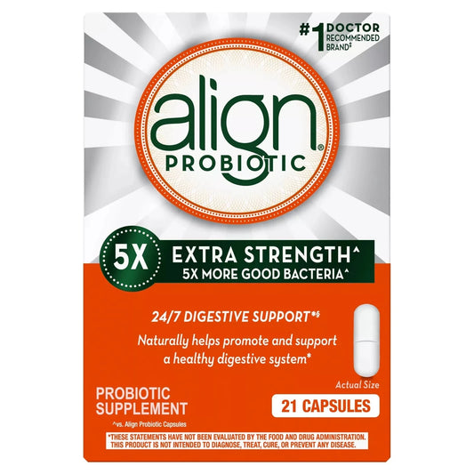 Align Extra Strength Probiotic – Daily Digestive Health Capsules, 21 Ct