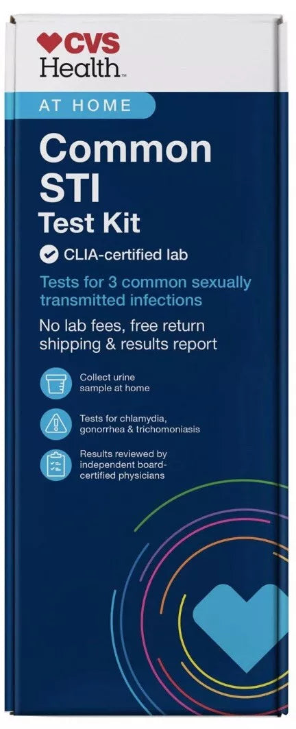 CVS Health Common STI Test Kit | At-Home Screening for Sexual Health