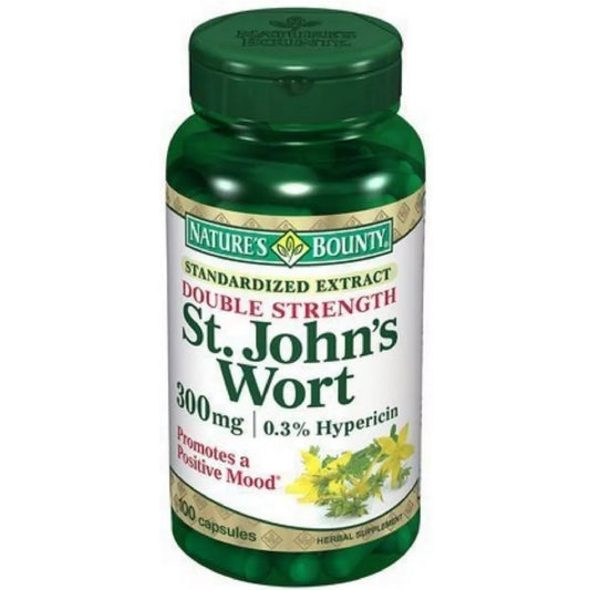 Nature's Bounty St. John's Wort – 300mg, 100 Ct | Mood & Emotional Well-Being