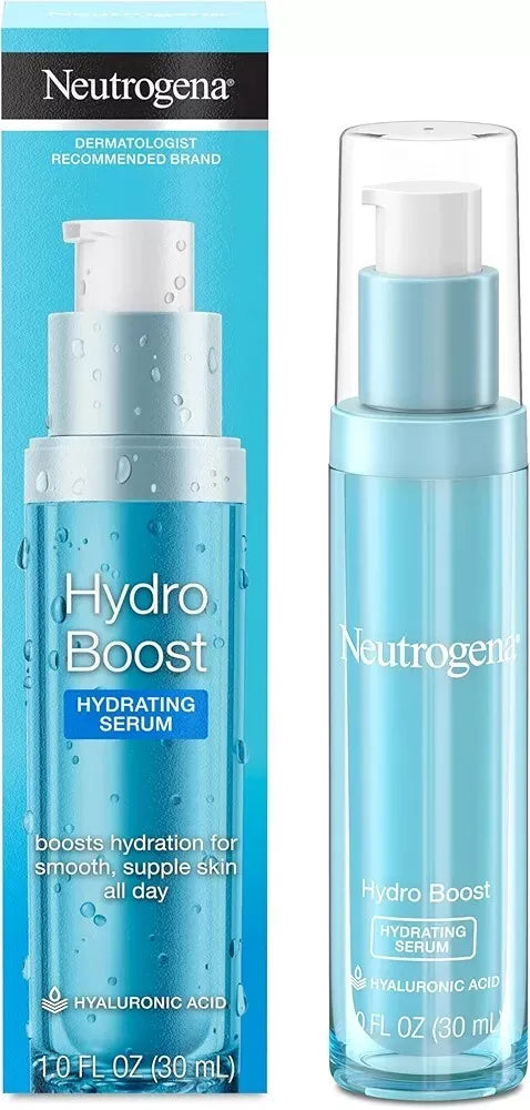 Neutrogena Hydro Boost Hydrating Face Serum with Hyaluronic Acid, 1 oz