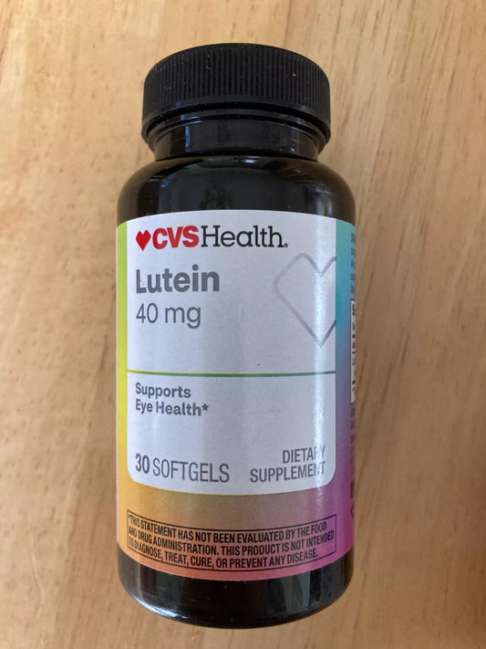 CVS Lutein Softgels 40mg, 30 Ct