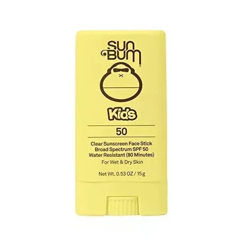 Sun Bum Kids SPF 50 Sunscreen Stick – 0.5 oz | Easy & Mess-Free Protection