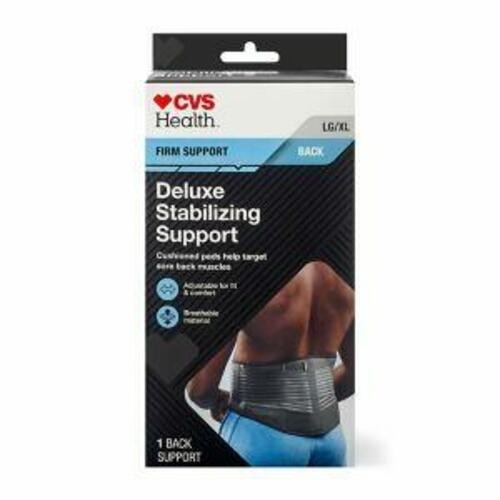 CVS Health Firm Support Back Deluxe Stabilizing Support – Size L/XL