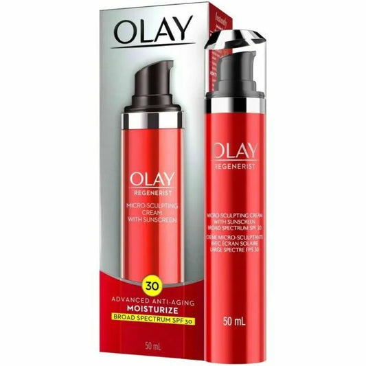 Olay Regenerist Micro-Sculpting Cream Moisturizer, SPF 30, 1.7 oz