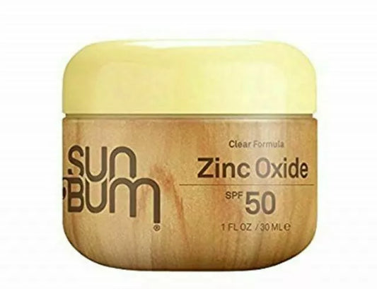 Sun Bum Clear 50 Premium Sunscreen Lotion, Zinc Oxide, SPF 50, 1 fl oz