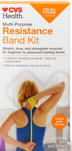 CVS Health Multi-Purpose Resistance Band Kit